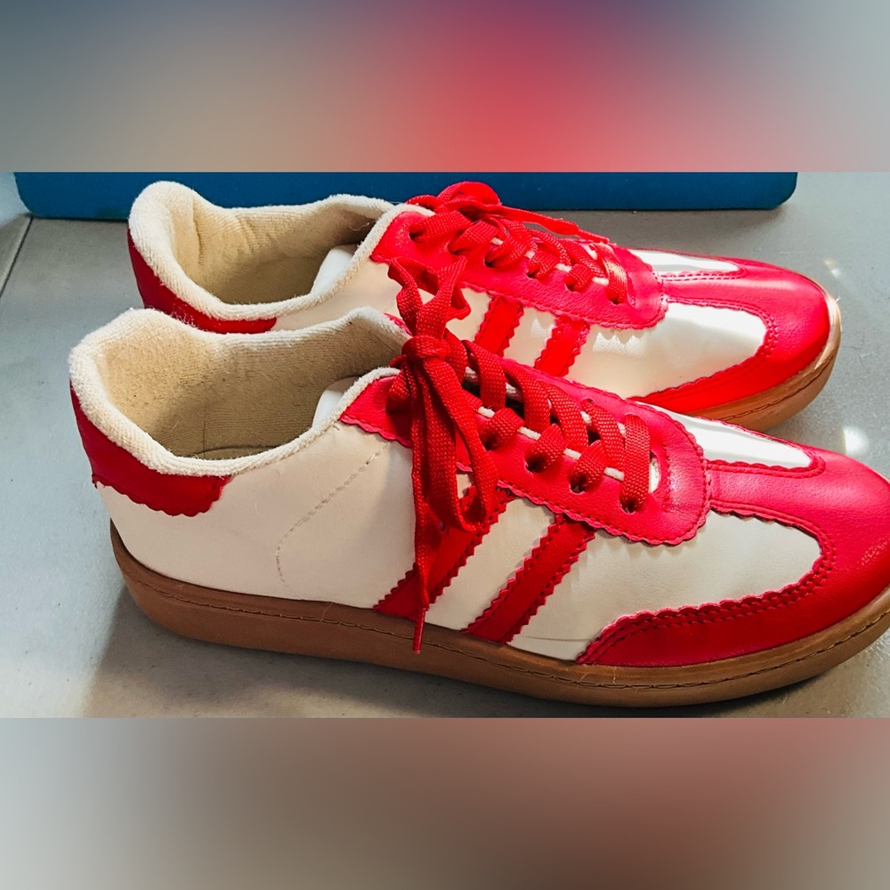 Color block sneakers